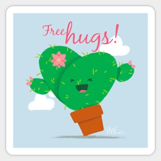 Free Hugs Sticker